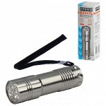 TM9 Фонарь Трофи 9xLED, алюм, 3хААА, карт (60/360/4320)