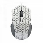 Мышь проводная с подсветкой Smartbuy ONE 334 белая (SBM-334-W)