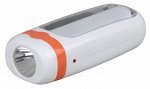Фонарь  KA10S 2в1 10SMD+1W Акку 4V900mAh,  ЗУ 220V, карт