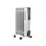 Обогреватель маслянный ERGOLUX ELX-OH07-C09 светло-серый (220-240В,1500 Вт, 7 секц)