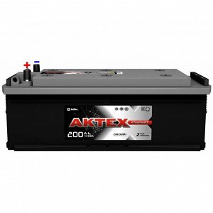 Аккумулятор АкТех Standart ТТ L8R/LN8R (6СТ-200L/200-3-L-Y), 200Ач, ССА 1300А, обслуживаемый, униклеммы