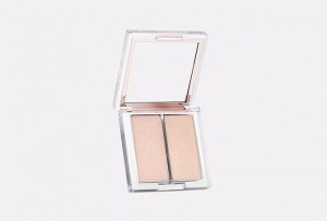Clio Двойной хайлайтер для естественного сияния кожи лица Prism Highlighter Duo 01 Cream Fizz, 5,6 гр