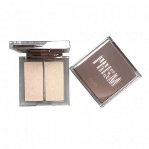 Clio Двойной хайлайтер для естественного сияния кожи лица Prism Highlighter Duo 01 Cream Fizz, 5,6 гр