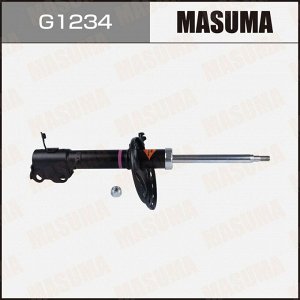 Амортизационная стойка Masuma, газомасляная, двухтрубная, задняя, левая, 1 шт, арт. G1234 (KYB-339213)