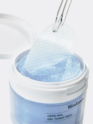 Biodance Cera-nol Gel Toner Pads 60Pads - Гелевые тонер-пэды с ледниковой водой