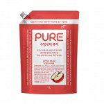 Средство PURE APPLE BALM для мытья посуды «Яблоко» (концентрированное) 1 л, мягкая упаковка с крышкой