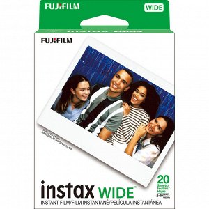 Картридж кассета FUJIFILM instax WIDE 1шт (10 снимков) белая
