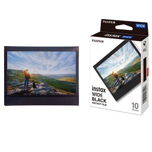 Картридж кассета FUJIFILM instax WIDE 1шт (10 снимков) черная
