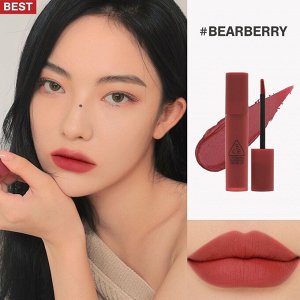 3CE Помада жидкая для губ земельно-розовый цвет Lip Blurring Liquid Bearberry, 5,5 гр