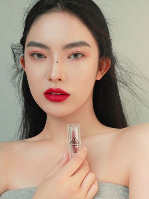 3CE Помада для губ матовая мягкая цвет красная роза Lipstick Soft Matte Holy Chic, 3,5 гр