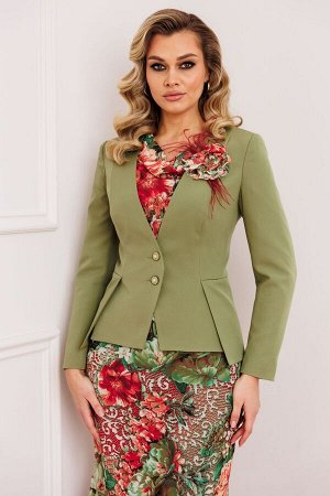 Костюм Костюм Мода Юрс 2823 олива 
Состав: Жакет: ПЭ-96%; Спандекс-4%; Платье: ПЭ-100%;
Сезон: Весна
Рост: 164

Что может подчеркнуть женственность и красоту? Наверное, только хорошо подобранное плат