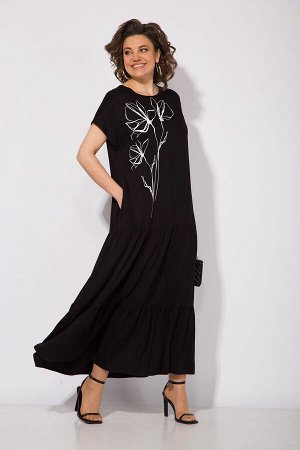 Костюм Liliana 1421к белый+черный