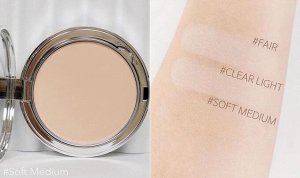 Пудра для лица с блюр-эффектом, светлый розовато-бежевый, 9 гр /  3CE Makeup Fix Powder Fair
