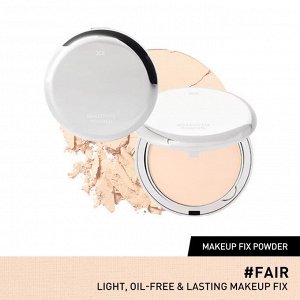 Пудра для лица с блюр-эффектом, светлый розовато-бежевый, 9 гр /  3CE Makeup Fix Powder Fair
