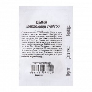 Дыня Колхозница 749/753 0,5г