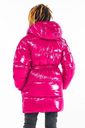 90690/2 (розовый) Пальто для девочки