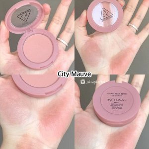 Румяна для лица, лиловый оттенок, 5.5 гр / 3CE Stylenanda Face Blush City Mauve