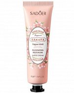 Крем для рук Sadoer Sakura САКУРА 30гр. Парфюмированный, содержит экстракт сакуры. Обеспечивают антиоксидантную защиту, питание, увлажненность, защищает от сухости. Легкий, приятный аромат.