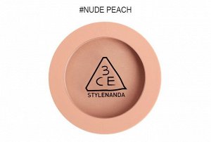 3CE Румяна для лица цвет нюдовый персик Stylenanda Face Blush Mood Recipe Nude Peach, 5,5 гр