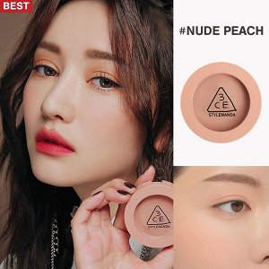 Румяна для лица, цвет нюдовый персик, 5.5 гр / 3CE Stylenanda Face Blush Mood Recipe Nude Peach