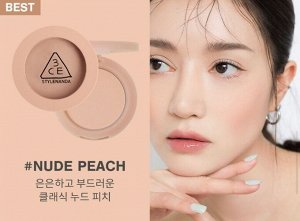 Румяна для лица, цвет нюдовый персик, 5.5 гр / 3CE Stylenanda Face Blush Mood Recipe Nude Peach
