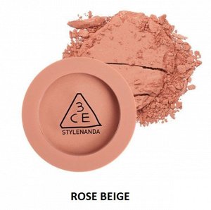 Румяна для лица, цвет бежевая роза, 5.5 гр / 3CE Stylenanda Face Blush Mood Recipe Rose Beige