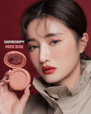 Румяна для лица, цвет бежевая роза, 5.5 гр / 3CE Stylenanda Face Blush Mood Recipe Rose Beige