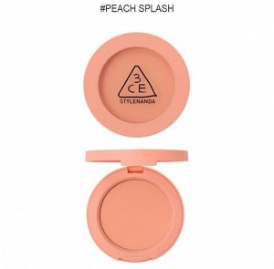 Румяна для лица, персиковый всплеск, 5 гр / 3CE Stylenanda Face Blush Peach Splash