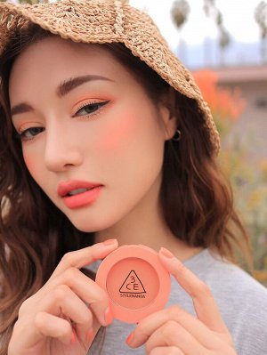 Румяна для лица кораллового цвета, 5 гр / 3CE Stylenanda Face Blush Soft Salmon