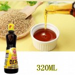 Масло кунжутное нерафинированное, Ottogi, 320мл, Южная Корея