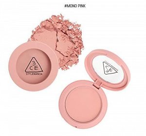 3CE Румяна для лица розового оттенка Stylenanda Mood Recipe Face Blush Mono Pink, 5,5 гр