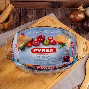 Блюдо для запекания и выпечки LET'S SHARE 2.1л 30х21x7см овальное