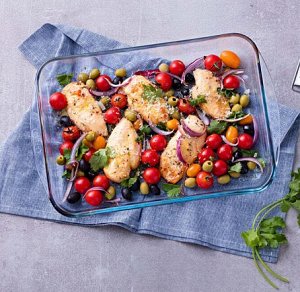 Блюдо для запекания и выпечки SMART COOKING 40x27х7см прямоугольное