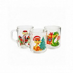 Кружка GREEN TEA НОВОГОДНИЕ ЗМЕЙКИ 200мл
