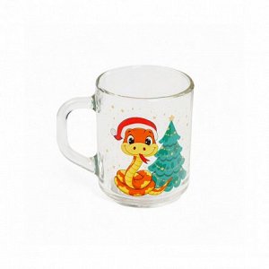 Кружка GREEN TEA НОВОГОДНИЕ ЗМЕЙКИ 200мл