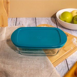 Блюдо для запекания и выпечки COOK&STORE 1.2л 23х15x7см прямоугольное с крышкой