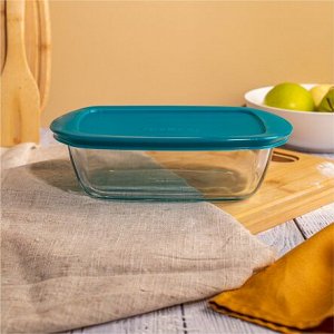 Блюдо для запекания и выпечки COOK&STORE 1.2л 23х15x7см прямоугольное с крышкой