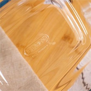 Блюдо для запекания и выпечки COOK&STORE 1.2л 23х15x7см прямоугольное с крышкой
