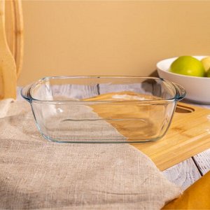 Блюдо для запекания и выпечки COOK&STORE 1.2л 23х15x7см прямоугольное с крышкой