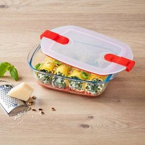 Блюдо для запекания и выпечки с крышкой COOK&HEAT 28X20см прямоугольное