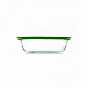 Блюдо для запекания и выпечки COOK&STORE 1.2л 23х15x7см прямоугольное с крышкой