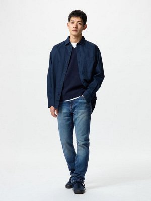 UNIQLO - винтажные зауженные джинсы - 65 BLUE