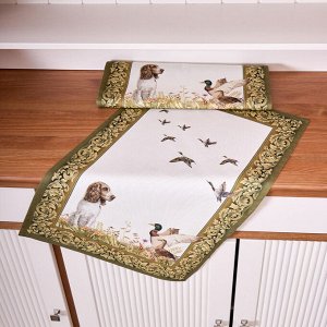 Набор полотенец 'Охота' для собак, 2 шт, 40x60 см, 100% хлопок, 1 шт.