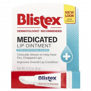 Blistex, Лечебная мазь для губ, 0,21 унции (6 г)