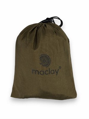 Гамак Maclay, 140x260 см, нейлон, зелёный