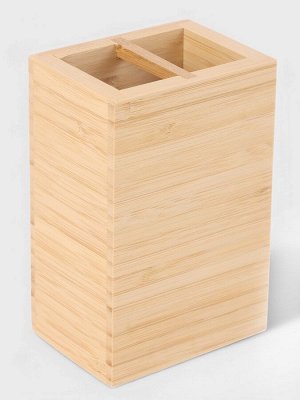 Набор аксессуаров для ванной SAVANNA BAMBOO, дозатор, стакан, мыльница