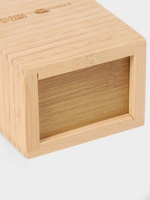 Набор аксессуаров для ванной SAVANNA BAMBOO, дозатор, стакан, мыльница