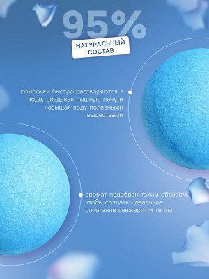 Набор бомбочек для ванн Merci beaucoup 9 шт. по 40 г
