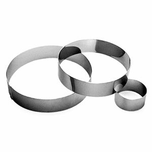 Прочее Кольцо кондитерское; сталь нерж.; D=240,H=45мм; металлич. Италия, шт