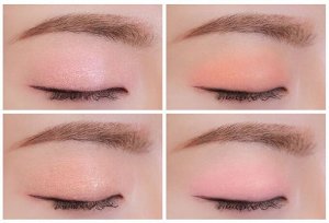 3CE Stylenanda Палетка теней для век розового и персикового цветов Stylenanda Multi Eye Color Palette Beach Muse, 8,2 гр